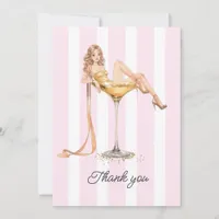 Veuve Before Vows Bridal Shower Thank You Card