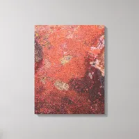 Abstract Rust Canvas Print