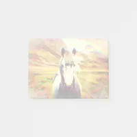 Iceland Horse Digital Art Post-it Notes