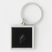 Crow, F-Caw-F Funny Bird Vintage Style Keychain