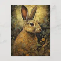 Beautiful Brown Rabbit Postcard