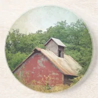 Abandoned and Overgrown Drink Coaster