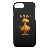 Gothic F-Caw-F Crow Funny Humor iPhone 8/7 Case