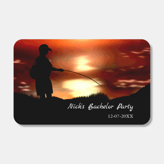 Fishing bachelor party Fishing lover Fishing party Matchboxes