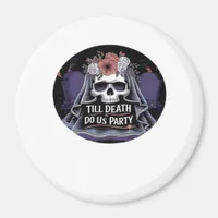 Halloween Wedding Spooky Wedding Halloween Party T Magnet