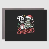 Tis The Season Funy Christmas  Car Magnet