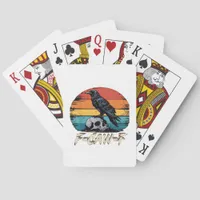 Humor F-Caw-F Gothic Funny Crow Essential Retro St Poker Cards