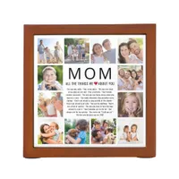 Mom Photos Things We Love About You Mother's Day Desk Organizer