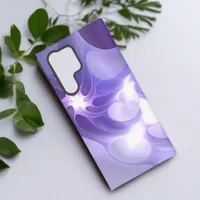 Futuristic Purple Vortex Neon Abstract Case