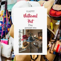 Happy Natoinal Hat Day | January 15th  Card