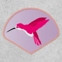 Pink Hummingbird Patch