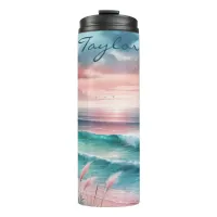 Beautiful Ocean Scene | Personalized  Thermal Tumbler