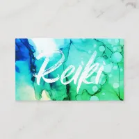 *~* Bold Reiki Practitioner Healer Master Energy Business Card