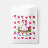 Unicorn Birthday Kid's Name & Age Candy Gift Choco Favor Bag