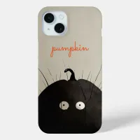 Black Pumpkin iPhone 15 Plus Case