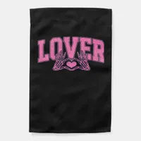 Font With Skeleton Hands Classic Garden Flag