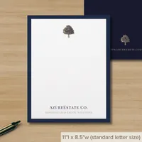 Sophisticated Custom Logo  Letterhead