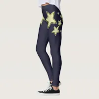 Golden Starburst Leggings