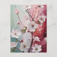Spring Flower Blossoms Postcard