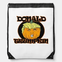 Donald  Halloween Costume Trumpkin Drawstring Bag