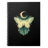 Moth Fairycore Goblincore Whimsigoth Cottagecore Notebook