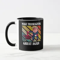 Make Thanksgiving Great Again Trumpkin – Sloth & S Mug