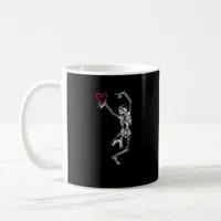 Skeleton Hand Heart Valentines Day Coffee Mug