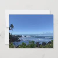 Tropical Island Ocean Postcard