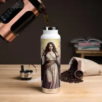 Vintage Art Mary Magdalene Quote  Water Bottle