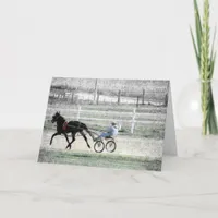 Harness Racing, Birthday Card