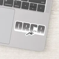 Orca Whale Sticker