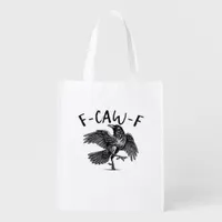 F-Caw-F Essential Retro Classic Grocery Bag