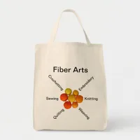 Tote Bag - Fiber Arts Yarn Balls