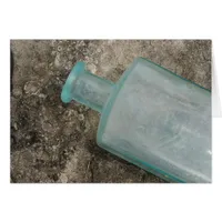 Old Bottle on Fossil Rock