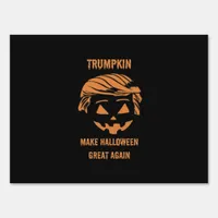 Sweatshirt, Trumpkin, Halloween Merch Classic Sign