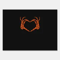 Skeleton Hand Heart Sign Costume Halloween Classic