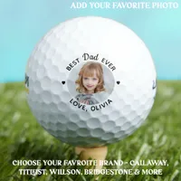 Best DAD Ever Custom Photo Personalized  Golf Balls
