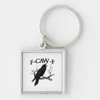 F-Caw-F Classic Vintage Graphic Keychain