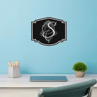 Personalized Monogram Initial Wall Decal