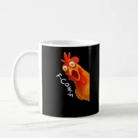 F-Caw-F Chicken Essential Minimal Clean Coffee Mug