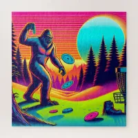 Darn Trees | Bigfoot Disc Golf Humor  Jigsaw Puzzle