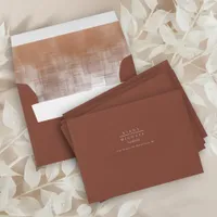 Watercolor Reflections Clay ID774 Envelope