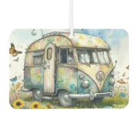 Quirky Retro 1960s Van Air Freshener
