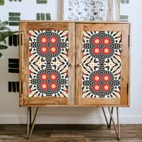 Vibrant Ethnic Arabesque Bohemian Mosaic Decoupage Tissue Paper