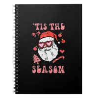 Groovy Christmas Santa Tis The Season Notebook
