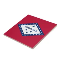 Arkansas State Flag Tile
