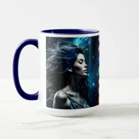 Breathe and Release | Beautiful Ethereal Woman Mug