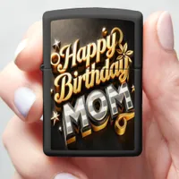 Heartfelt Wishes for Mom’s Special Day Zippo Lighter