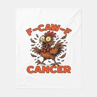 F-Caw-F Classic Vintage Cool Fleece Blanket