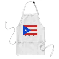 Puerto Rico Flag Adult Apron